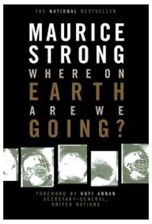 Cover of Maurice Strong’s book